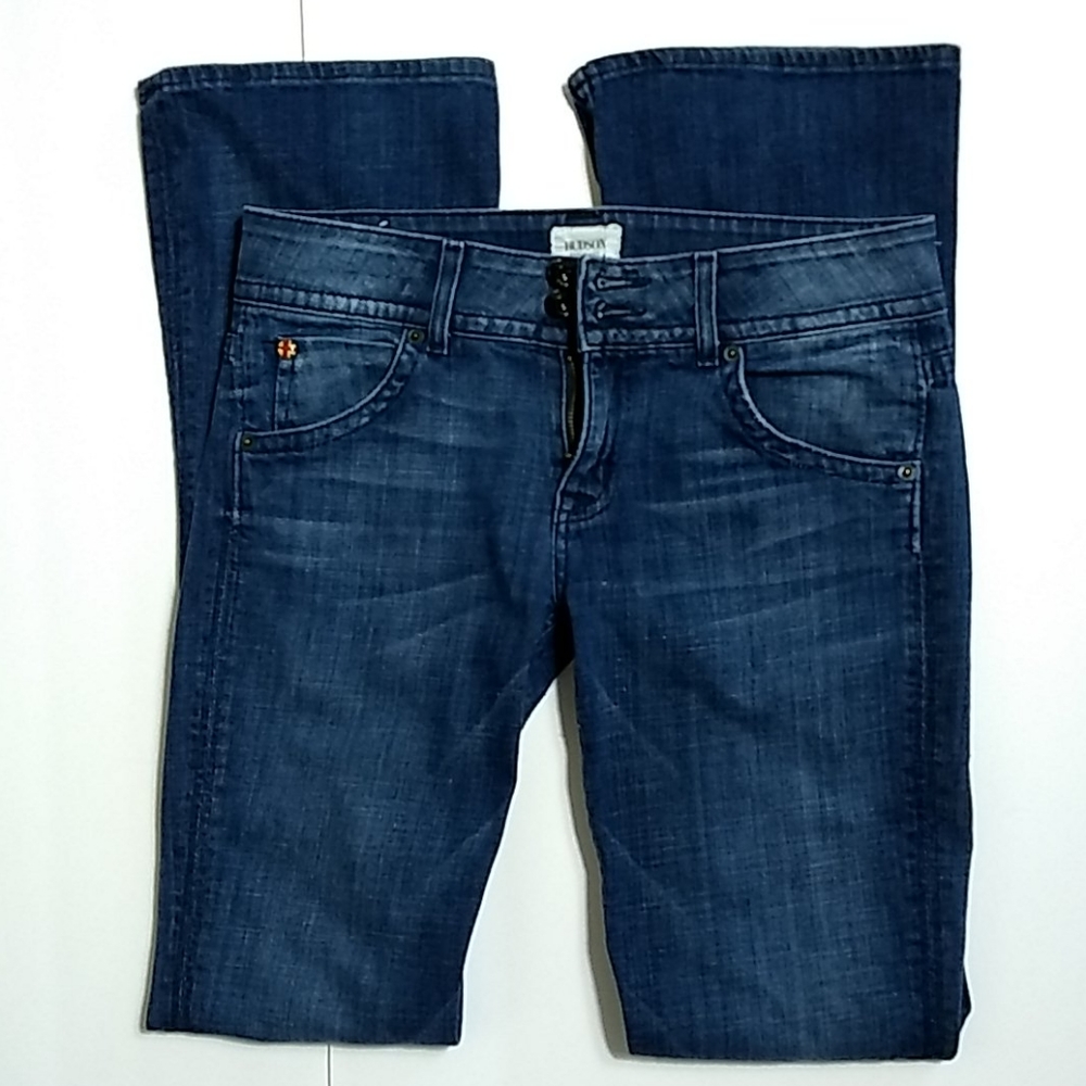 Hudson Signature Midrise Bootcut Jeans - 26 - Picture 9 of 10